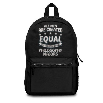 Discover Some Men Become Philosophy Majors Backpacks