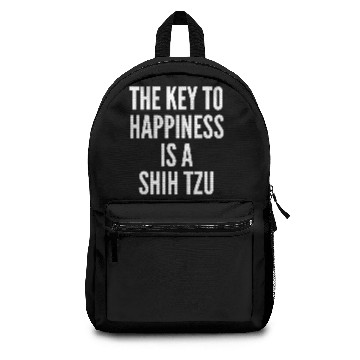 Discover Shih Tzu happiness Backpacks