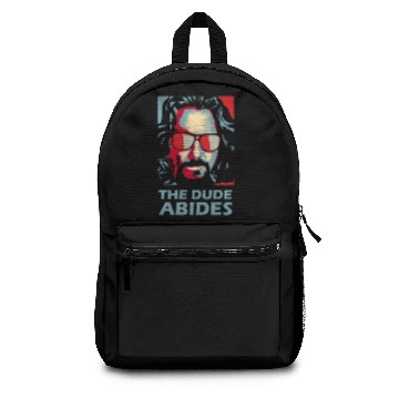Discover The Dude Abides Man Backpacks
