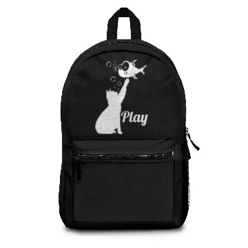 Discover catfish wite Backpacks