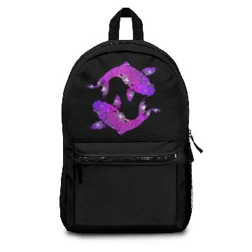 Discover Purple Koi Fish Backpacks