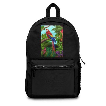 Discover Macaw TropicaL Paradise1of6 Backpacks