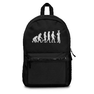 Discover Funny Evolution Police Backpacks