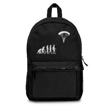 Discover Funny Parachute Evolution Backpacks
