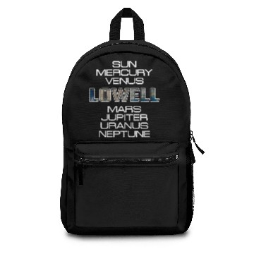 Discover Solar System Planet Earth Lowell Gift Backpacks