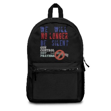 Discover Student Walkout Gun Control Not Prayers 2018 Backpacks