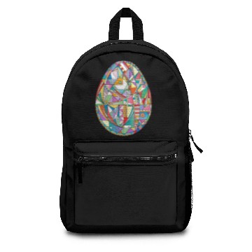 Discover Easter egg art, Easter egg abstract, Easter day Backpacks