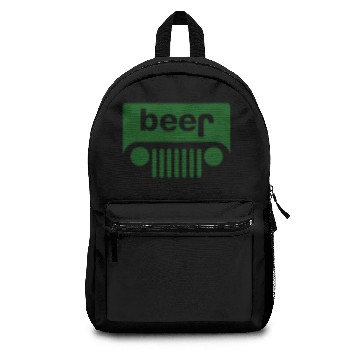 Discover Beer Jeep Parody Funny Backpacks