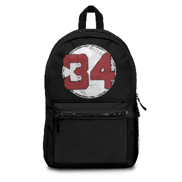 Discover David Ortiz Big Papi Boston RedSox Number 34 Bost Backpacks