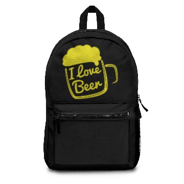 Discover I love beer Backpacks