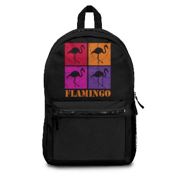 Discover Flamingo Pink James Backpacks Bird Gift