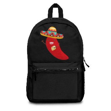 Discover Cinco De Mayo Pepper Design Backpacks