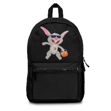 Discover Silly Funny Easter Bunny with Sunglasses Egg Hunt Backpacks