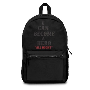 Discover ALL MIGHT QUOTES2 Backpacks