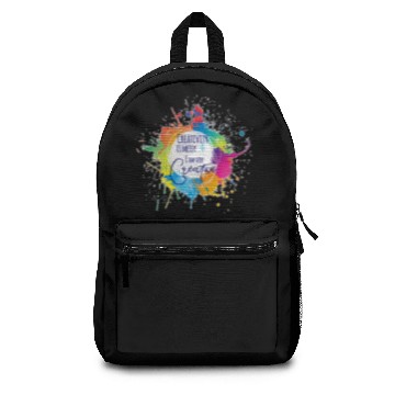 Discover Creativity is Messy & I am very Creative Backpacks