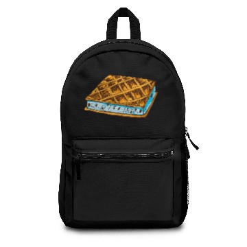 Discover waffle ice cream Backpacks