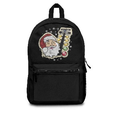 Discover Funny Drag Racing Christmas Lights Backpacks