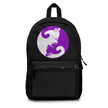 Discover Ying Yang Cat Backpacks