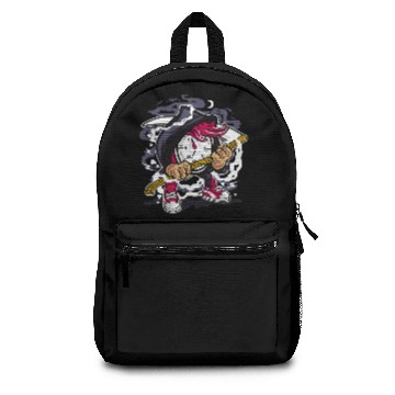 Discover Comic funny Your Time Will Come grim reaper Backpacks