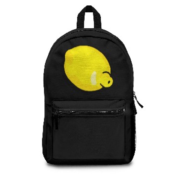 Discover lemon comic vector citrus fruit Backpacks