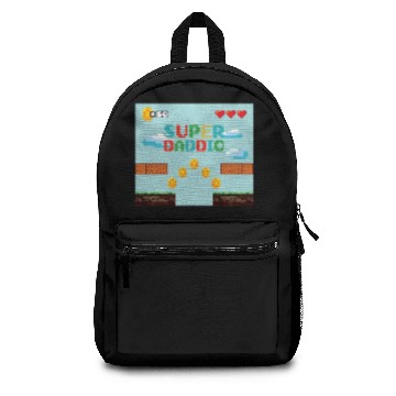 Discover Super Daddio Funny Backpacks