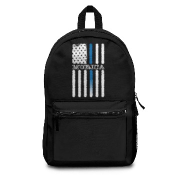 Discover Murica American Flag Backpacks Funny Proud Merica