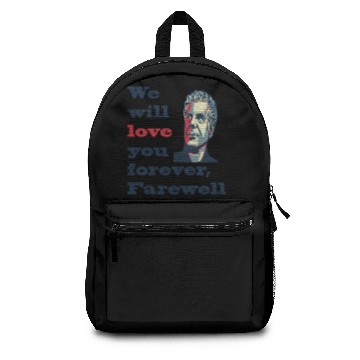 Discover Anthony Bourdain -FareWell- Backpacks