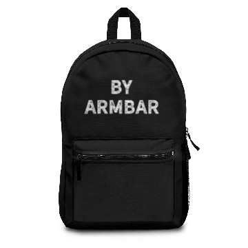 Discover Jiu Jitsu BJJ By Armbar White Light Backpacks