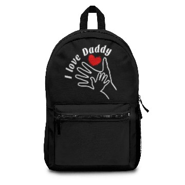 Discover I Love Daddy Backpacks