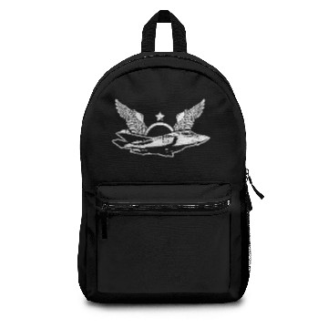 Discover Pilot fighter jet military fighter pilot looping Backpacks