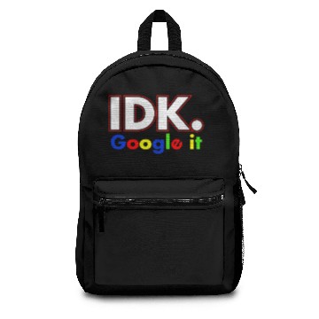 Discover Idk google it Backpacks For Men, Women