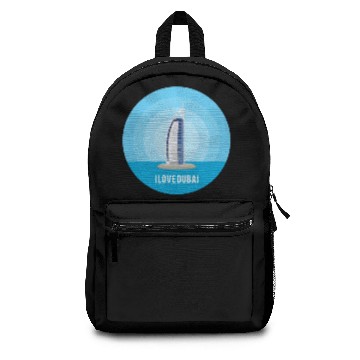 Discover Dubai - I love Dubai Backpacks