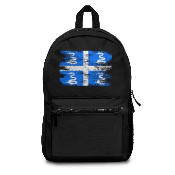 Discover Martinque Flag Gift Country Patriotic Travel Backpacks Americas Light