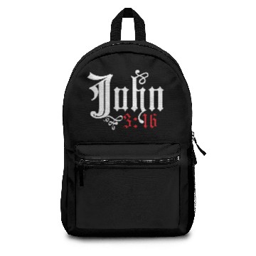 Discover JOHN 3:16 Backpacks