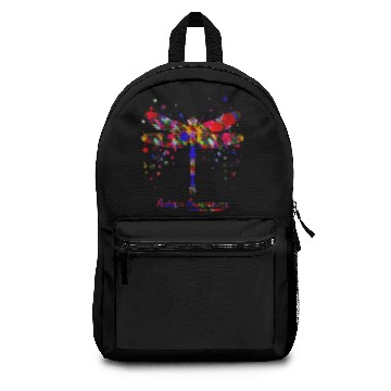 Discover Autism dragonfly Backpacks