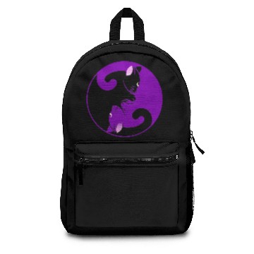 Discover cat ying yang Backpacks