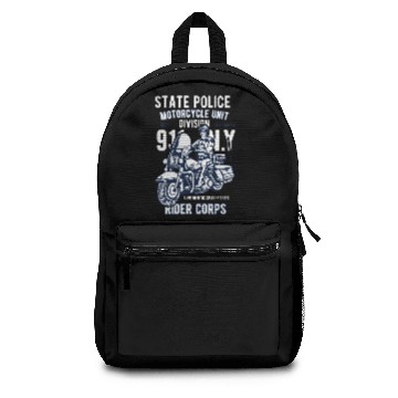 Discover State Police 1 Backpacks
