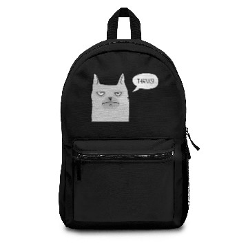 Discover Grey Cat Backpacks