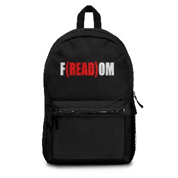 Discover F(READ)OM LITERATURE READ | Literary Library Backpacks