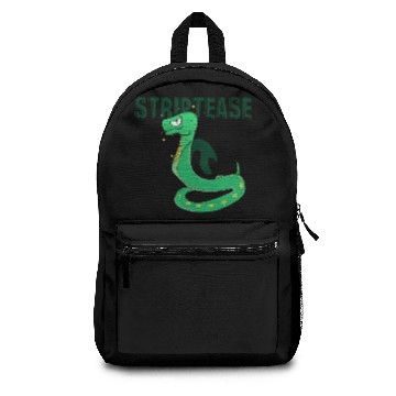 Discover Striptease undressing Snake skin joking Backpacks
