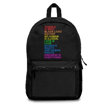 Discover LGBT Science is real gift 3D Backpacks
