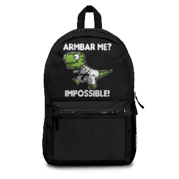 Discover Funny T-Rex Dinosaur - BJJ and Jiu Jitsu Backpacks