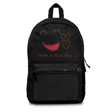 Discover Have a nice day Backpacks