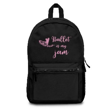 Discover Ballet Student Dance Teacher Gift Ballet is My Jam square Backpacks