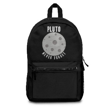 Discover Pluto never Forget christmas gift present Backpacks