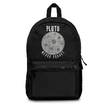 Discover Pluto never Forget christmas gift present Backpacks