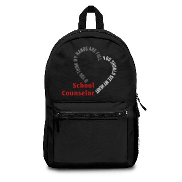 Discover School Counselor You Should See My Heart Backpacks