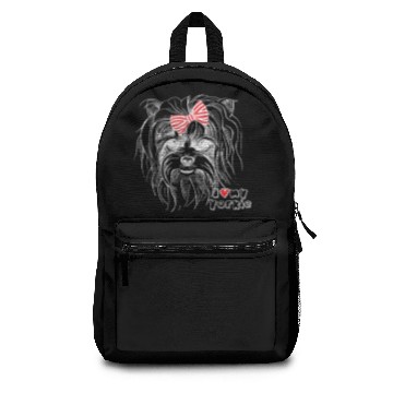 Discover Yorkie Love Backpacks