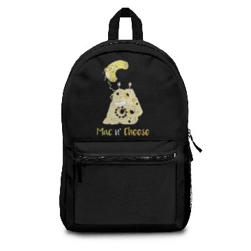 Discover MACARONI CHEESE PHONE LOVERS FUNNY GIFT Backpacks