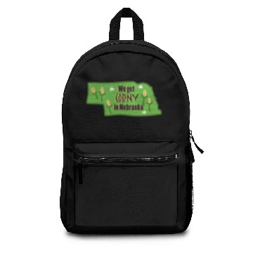 Discover Corny Nebraska Backpacks